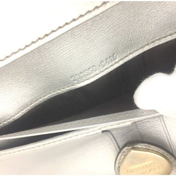 GUCCI Shima Heart Logo Clip Leather Long Bifold Wallet /S0930 - Picture 8 of 8